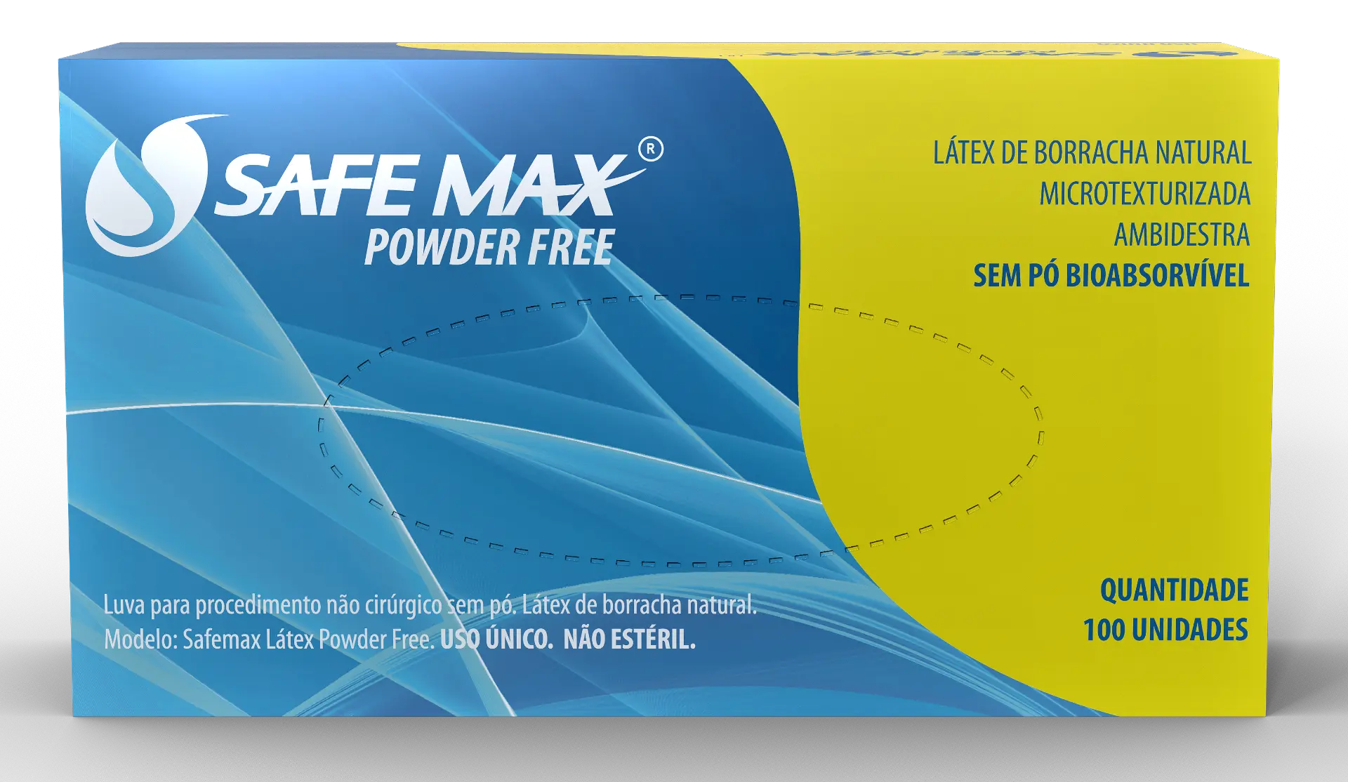 Luvas Safemax de Látex